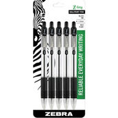 Zebra Z Grip Retractable Ballpoint Pen 5 pk.