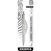Zebra F701 Retractable Fine Point Ballpoint Pen 1 pk.