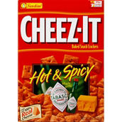 Cheez-It Hot and Spicy Crackers 12.4 oz.