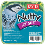 Kaytee Nutty Suet Wild Bird Food, 11.75 oz.