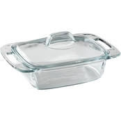 Pyrex Easy Grab 2 Qt. Casserole with Glass Lid