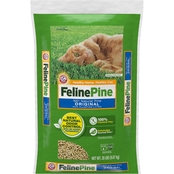 Feline Nuvo 100% Natural Pine Odor Control Non Clumping Cat Litter 20 lb.