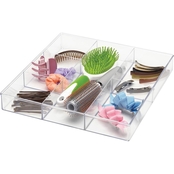 Whitmor 6 Section Clear Drawer Organizer