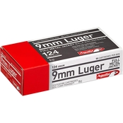 Aguila 9mm 124 Gr. FMJ, 50 Rounds