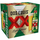 Dos Equis Mexican Lager 12 oz. Bottles 12 pk.