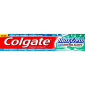 Colgate MaxFresh with Mini Breath Strips Whitening Clean Mint Toothpaste 6 oz.