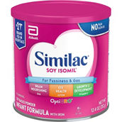 Similac Soy Isomil Infant Formula Powder 12.4 oz.