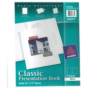 Avery Classic Presentation Book White
