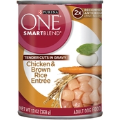 Purina ONE SmartBlend Gravy Chicken and Brown Rice Canned Dog Food