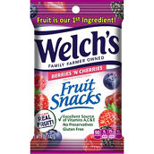 Welch's 5 oz. Fruit Snacks Berries 'N Cherries