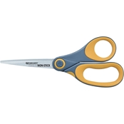 Westcott Non-Stick Titanium Bonded Scissors, 8 In., Pointed Tip