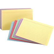 Oxford 3 X 5 In. Multicolor Ruled Index Cards 100 Pk.