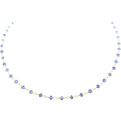 14K Yellow Gold 18 in. Tanzanite Necklace