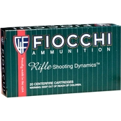 Fiocchi .308 Win 150 Gr. Pointed Soft Point, 20 Rounds