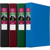 Avery Durable Binder, 1 to Half in. Round Rings, 375 Sheet Capacity