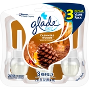 Glade PlugIns Cashmere Woods Scented Oil Air Freshener Refill
