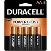 Duracell AA Batteries 8 pk.