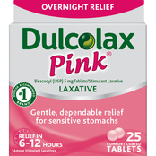 Dulcolax Pink Laxative Tablets for Women 25 ct.