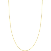 10K Yellow Gold 20 in. 1.15mm Singapore Chain
