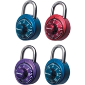 Master Lock 1-7/8 in. (48mm) Wide Combination Dial Padlock with Aluminum Cover