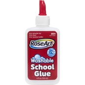 RoseArt Washable School Glue, 4 oz.