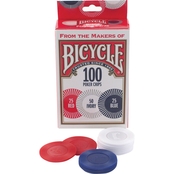 Bicycle Poker Chips 100 ct.