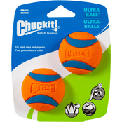Petmate Chuckit! Ultra Ball Small Dog Toys, 2 pk.