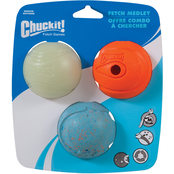 Petmate Chuckit! Fetch Medley Balls Medium Dog Toys 3 pk.