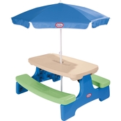 Little Tikes Easy Store Picnic Table With Umbrella