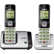 Vtech Two Handset Cordless Phone System With Caller ID