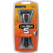 Exchange Select Caliber 5 Blade Razor with 2 Cartridges