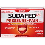 Sudafed PE Pressure + Pain Caplets 24 Pk.