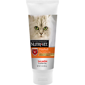 Nutri-Vet Paw Gel Hairball Salmon Cat Supplements 3 oz.