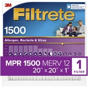 3M Filtrete Allergen Bacteria and Virus 1500 MPR 20 in. x 20 in. x 1 in. Air Filter