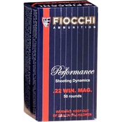 Fiocchi .22 WMR, 40 Gr. FMJ, 50 Rounds