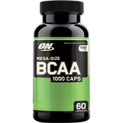 Optimum Nutrition BCAA 1000 Caps Supplement 60 Ct.