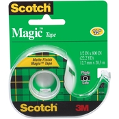 Scotch Magic Invisible Tape, 1/2 in. x 800 in.