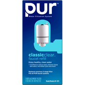 PUR Faucet Mount Water Filtration System Classic Clear Replacement Filter