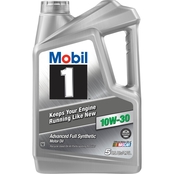 Mobil 1 10W-30 Motor Oil, 5 qt.