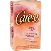 Caress Daily Silkening Bar 6 Pk.