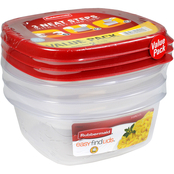 Rubbermaid 3 and 5 Cup Value Pack Easy Find Lids Value Pack