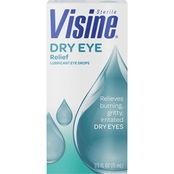Visine Tears Dry Eye Relief Lubricant Eye Drops, .5 Oz.