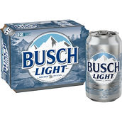 Busch Light Beer, 12 pk., 12 oz. Cans