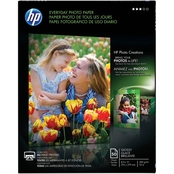 HP Everyday 8.5 X 11 In. Glossy Photo Paper 50 Pk.
