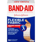 Band-Aid Brand Adhesive Bandages Flexible Fabric 30 Pk.