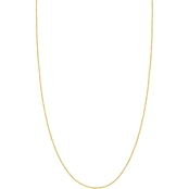 14K Gold 22 in. Adjustable Sparkle Chain