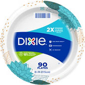 Dixie 8.5 in. Paper Plates 90 ct.