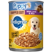 Pedigree Puppy Lamb and Rice Dog Food 13.2 oz.