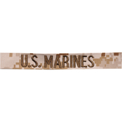 Embroidered USMC Desert Marpat Branch of Service Tape