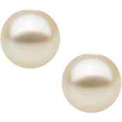 Childs 14K Yellow Gold 3mm Cultured Pearl Earrings